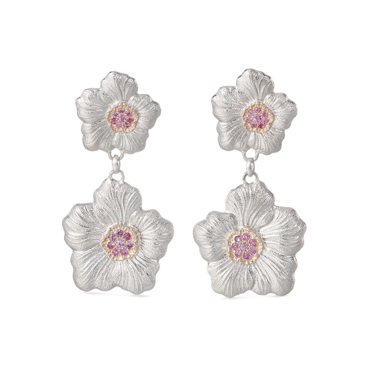 BLOSSOMS蓝宝石耳环