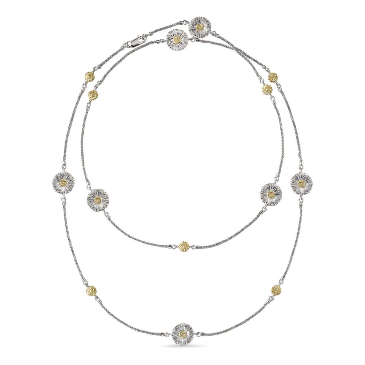 BLOSSOMS镶钻项链