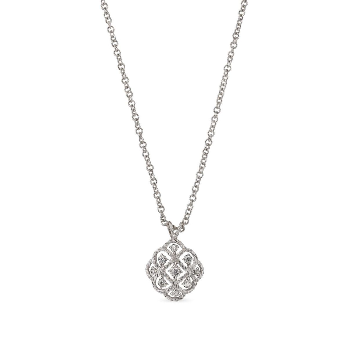 ÉTOILÉE WHITE GOLD PENDANT WITH DIAMONDS