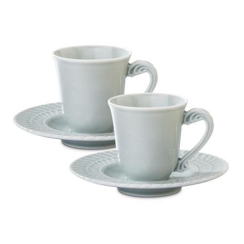 ROUCHE TANG GREEN PORCELAIN COFFEE CUP