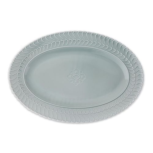 DOUBLE ROUCHE系列佛罗伦萨炉窑青绿色上菜盘