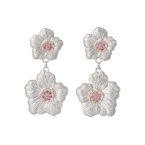 BLOSSOMS蓝宝石耳环