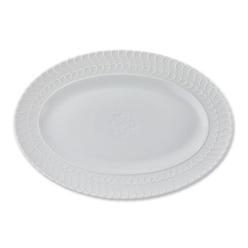 DOUBLE ROUCHE系列佛罗伦萨炉窑白色上菜盘