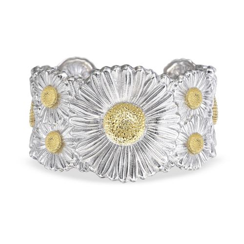 BLOSSOMS银镀金手镯