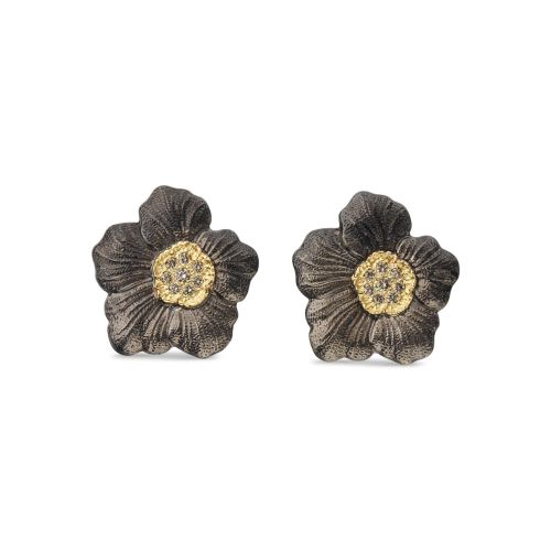 BLOSSOMS镶钻耳环